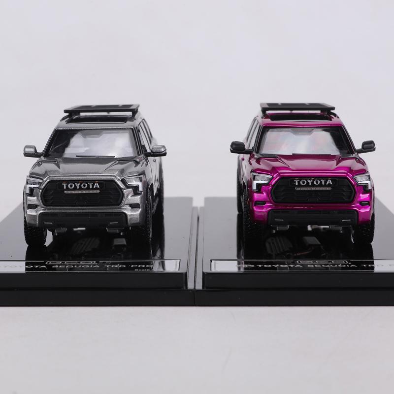 GCD 1:64 TOYOTA Sequoia TRD PRO SUV Die-casting Alloy Car Model Toys