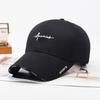 Simple Embroidered Baseball Cap for Men Women Fashion Sun Hats Vintage Design Sports Outdoor Caps