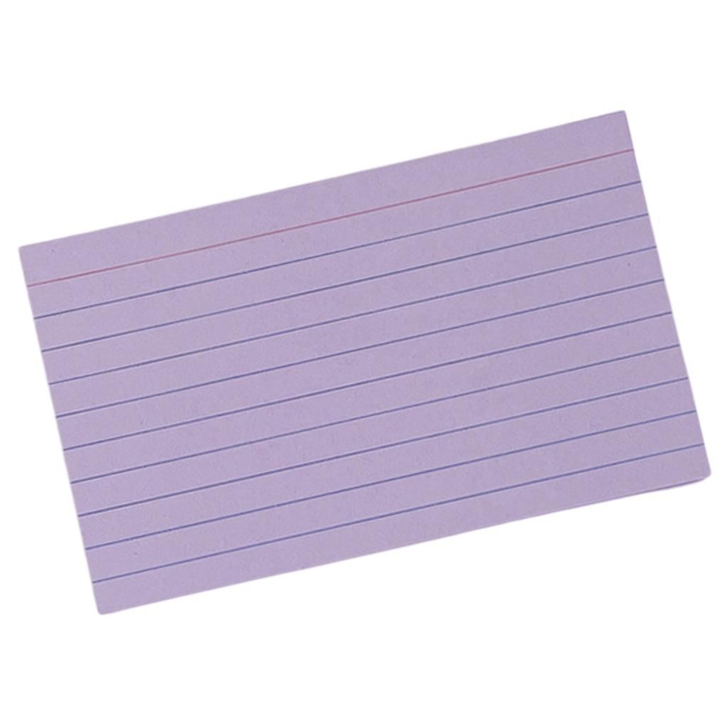 50 Sheets Colorful Note Paper 3x5Inch Wide Lined Study Card Note Card Pocket Notecards for Writing Noting Journaling