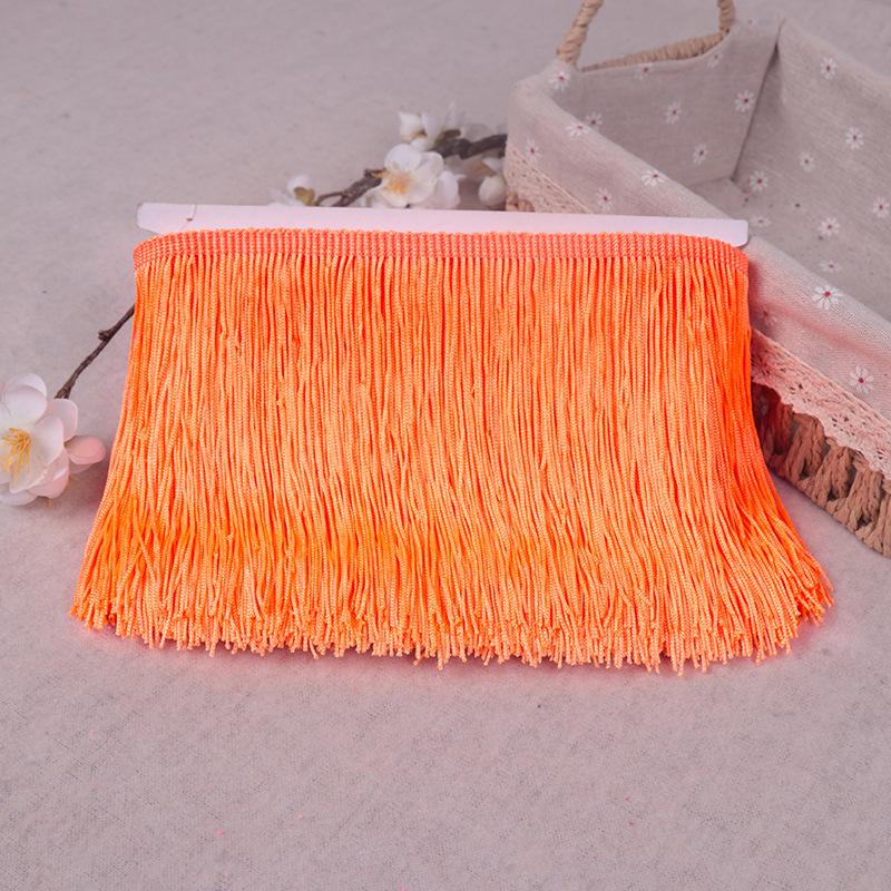 Polyester Fringe Tassel Trim (10-20cm) for Stage Costumes, Curtains, Carpets, and Lace Decorations