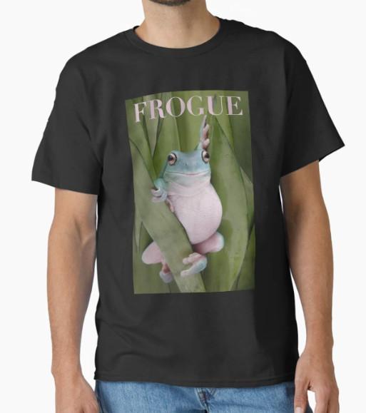 Frogue Internet Meme Frog Fashion Classic T-Shirt L