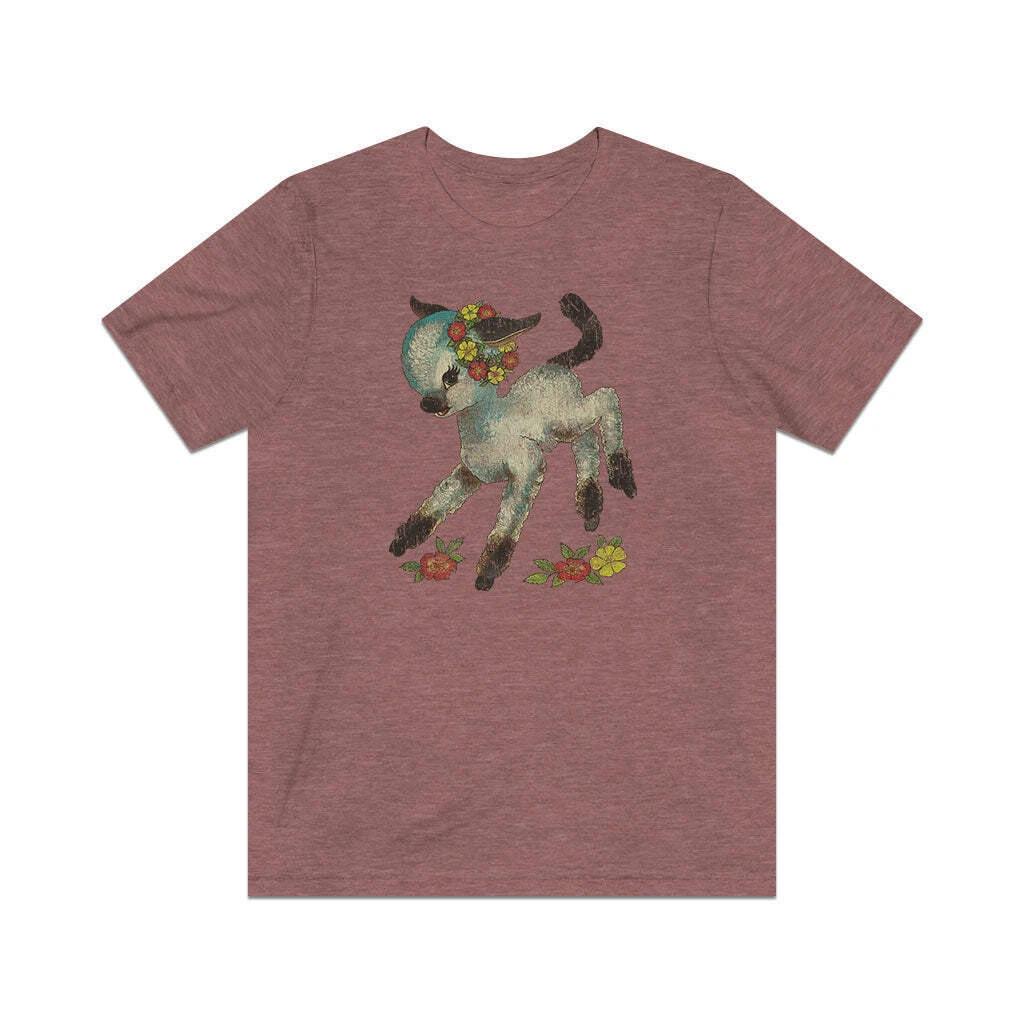 

Classic Baby Lamb 1953 Vintage Men s T shirt L