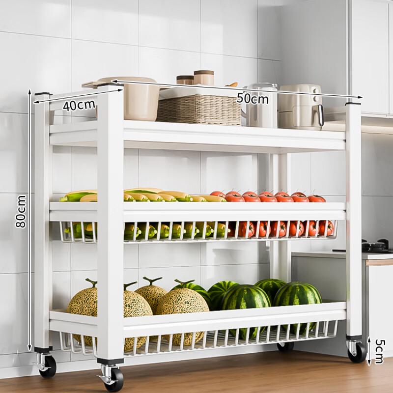 Modern 2-Tier Kitchen Storage Rack