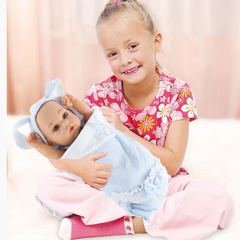 30CM omyvatelná, realistická měkká, ručně malovaná Simulace Baby Reborn panenka Dětská herní panenka