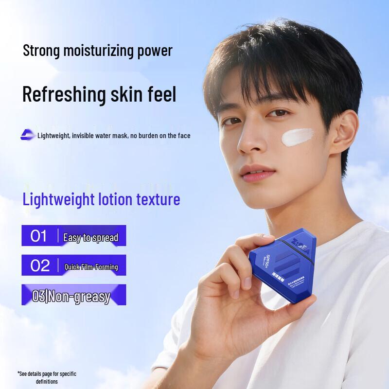 HAIYANGZHIZUN Men's Skincare Set: Cleanser & Sunscreen