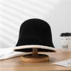 Autumn And Womens Winter Warm Knit Hat Simple Fashion Yarn Casual Fisherman Hat