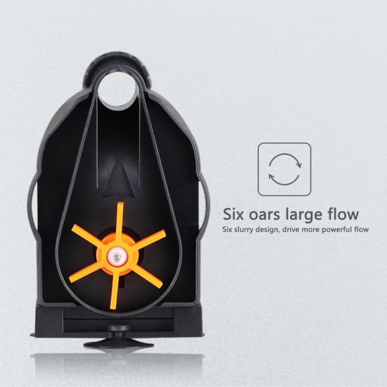 1 Set Filtering Pump Energy-efficient Multi-purpose Corrosion Resistant 3 in 1 Fish Tank Filter Pump Aquarium Accessories