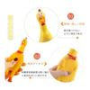 Loud Roaring Chicken Funny Screaming Chicken Set of 2 Screaming Chicken Mini Emitting Pushing Scream Funny Sharp Chicken Roaring Toy Screaming