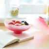 Auspicious Lantern Glass Fruit Plate Set