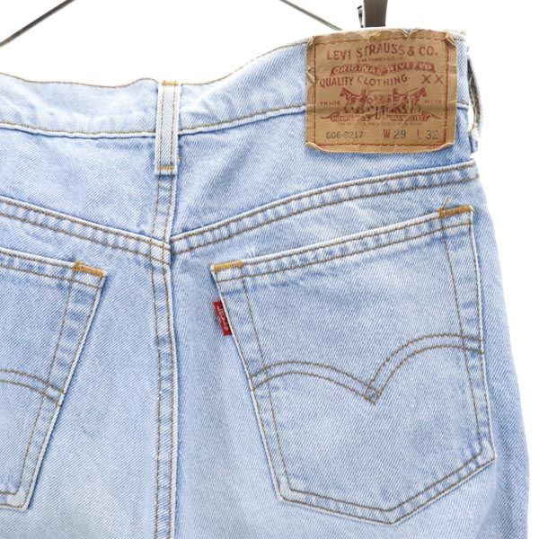 Levi's 90s 606-2017 Straight Denim Pants W29 Jeans Men's Used