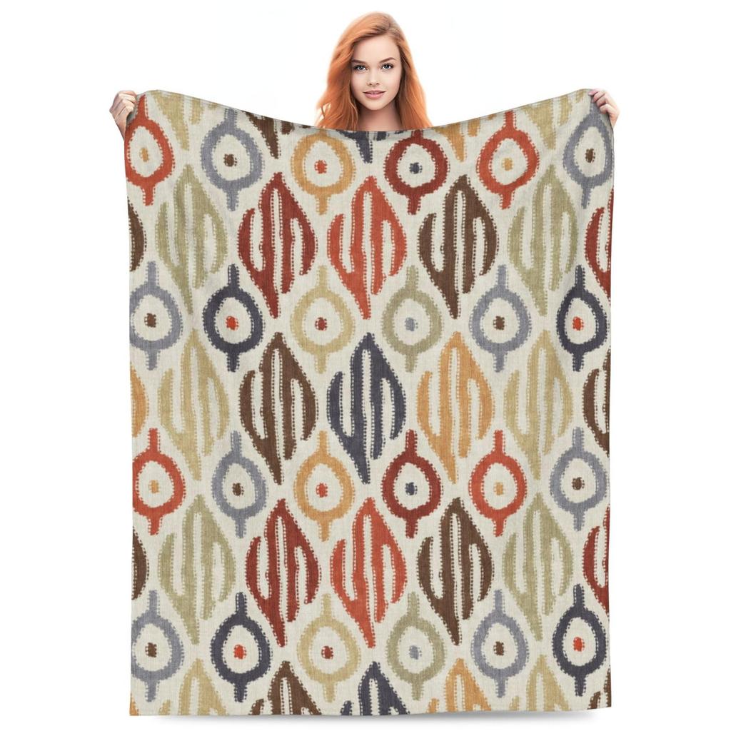 Luxury Blanket Elegant Printed Throw Blanket Cozy Soft Bedspread Sofa Blanket For Bed Couch Living Room Decor Bedding