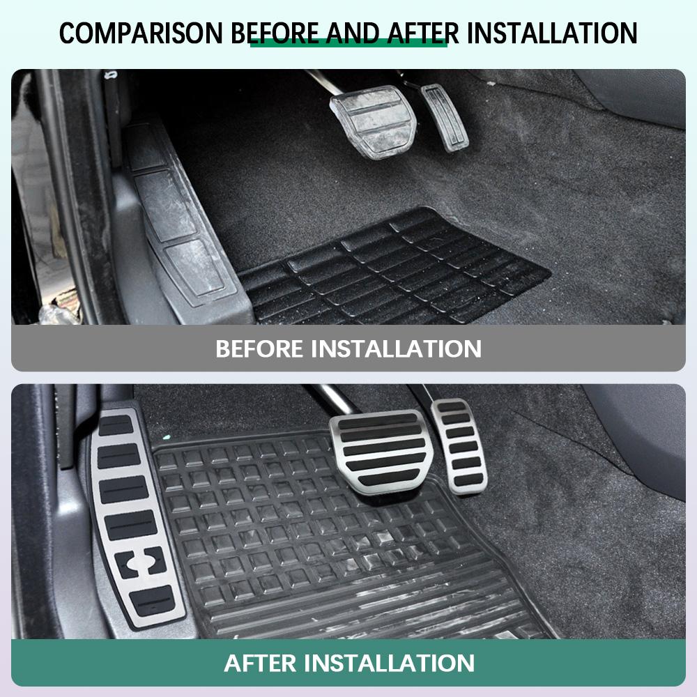 Car Pedals for Land Rover Range Rover Sport Discovery 3 4 Lr3 Lr4 LHD Gas Accelerator Footrest Modified Pedal Pad Refit Cover