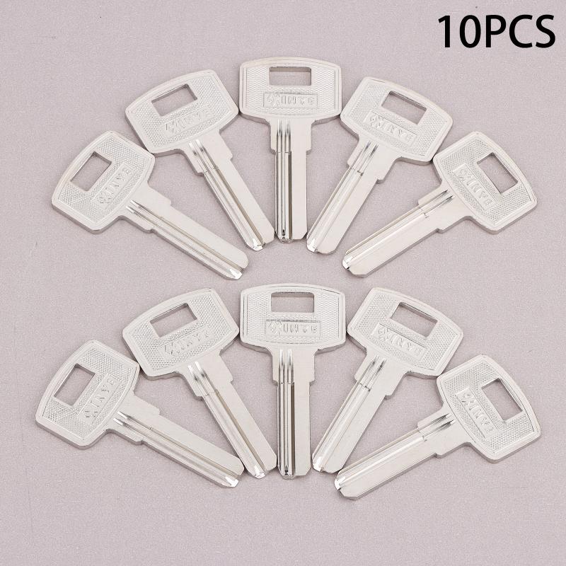

10 Pcs/Lot Commonly Used Key Blank Fav1D Baili Double Slot Key Blank Key Material/Key Blank
