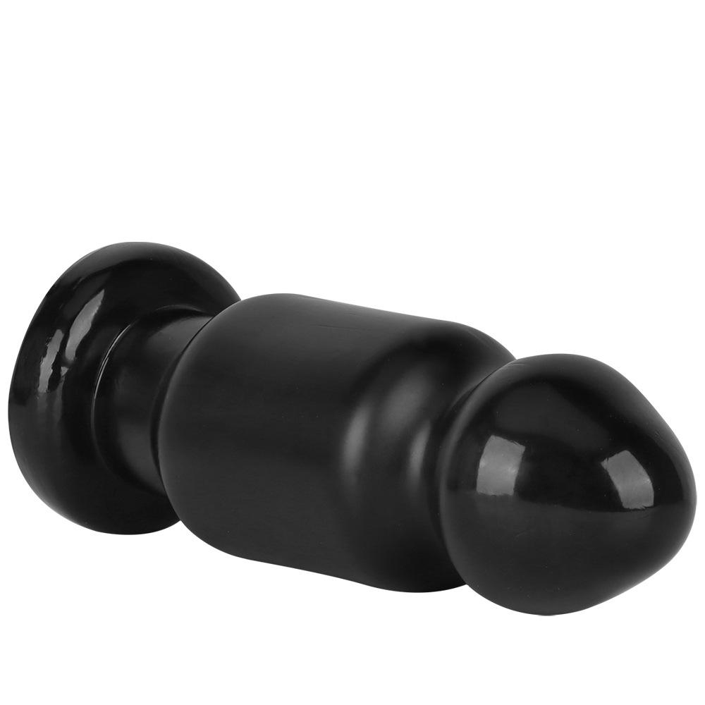 9.5cm Black Giant PVC Dildo Extra Large Thick Butt Plug Fisting Sex Toy Strap On Cock Big Dick BDSM