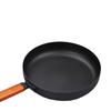 Wutuo 26cm Fine Iron Flat Bottom Frying Wok