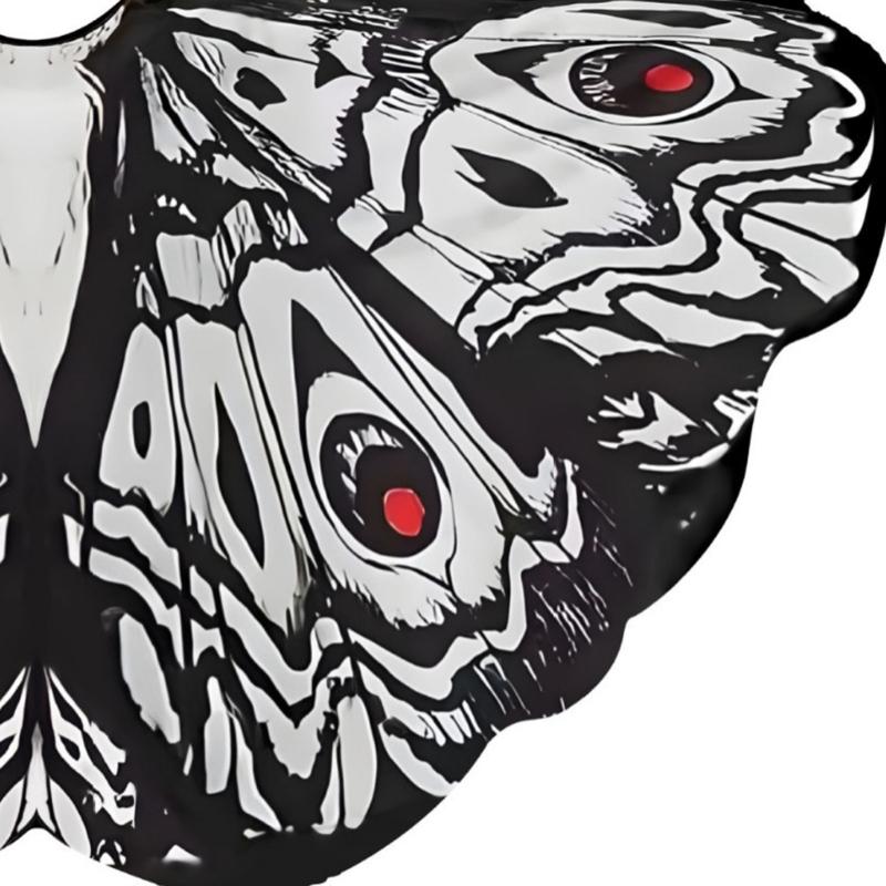 Elegant Moth Themed Costume Polyester Butterfly Wing Shawl Perfect For Halloween Event And Themed Parties