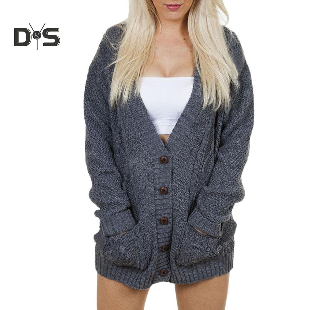 gray button up sweater