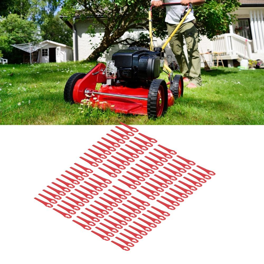 100pcs Plastic Plastic Cutter Blades Nylon Plastic Trimmer Blades Garden Pruning
