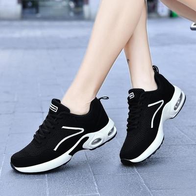 Spring and Autumn Casual Women's Shoes Fashi Black Mesh Comfortable Sneakers Mesh Casual Women's Sports Shoes