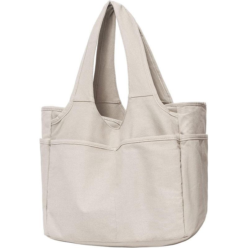 Trendy Portable Oxford Cloth Women's Cloth Bag, Casual Multi-pocket Large-capacity Travel , Waterproof Shoulder Bag SG