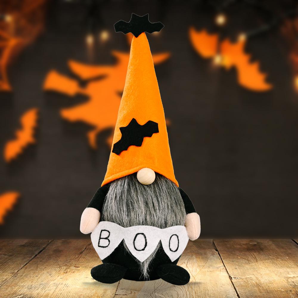 Rudolph Halloween Faceless Doll: Gnome Decoration & Ghost Festival Ornament