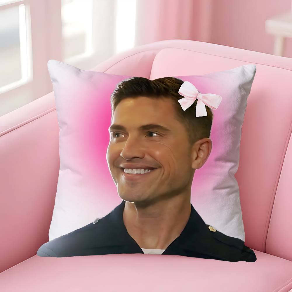 

RRookie TTim BBradfords Pillow Cases for Bedroom Living Room Sofa Home Decor Polyester Cushion Cover with Zipper 30x30cm