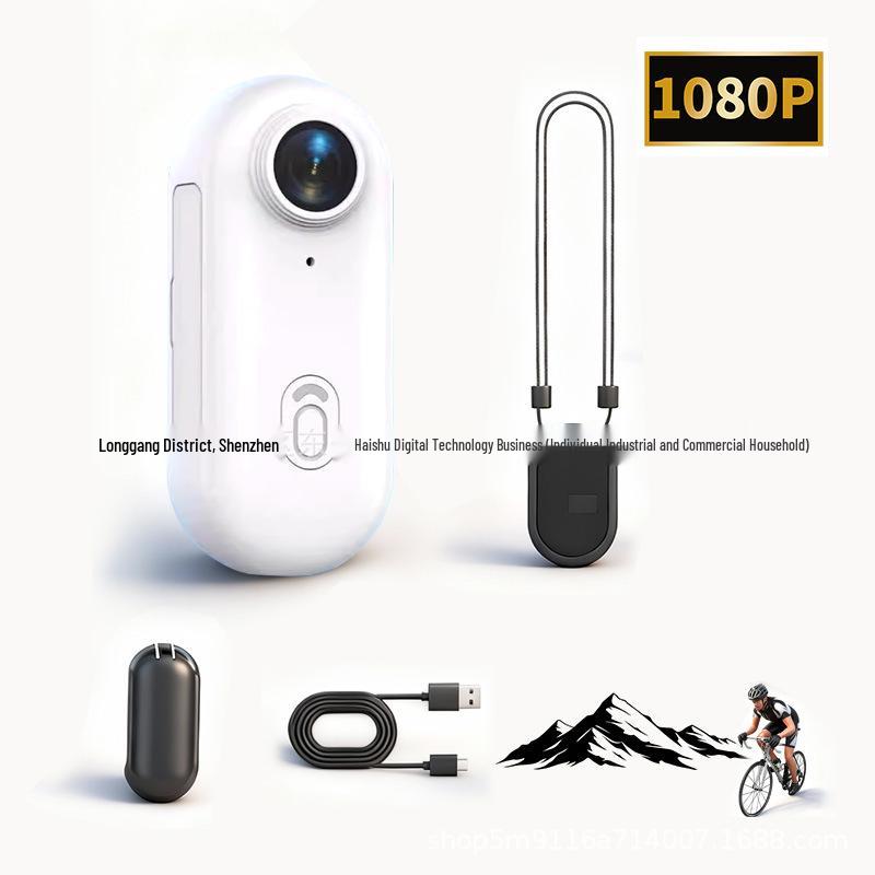 WIFI Magnetic Back Clip Sports Camera H88: Portable Pet Vlog Recorder