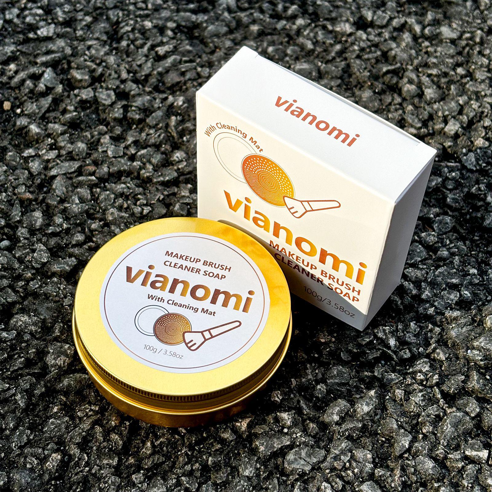 

Очиститель для кистей для макияжа Vianomi с чистящей подушечкой