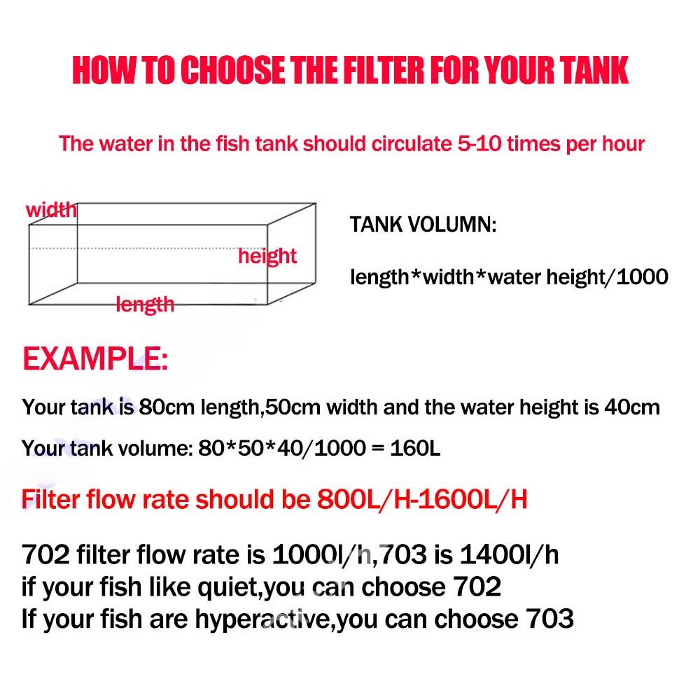 15W 30W 45W Aquarium Filter Ultra-quiet External Aquarium Filter Bucket UV Sterilizer Aquarium Lamp Canister Filter