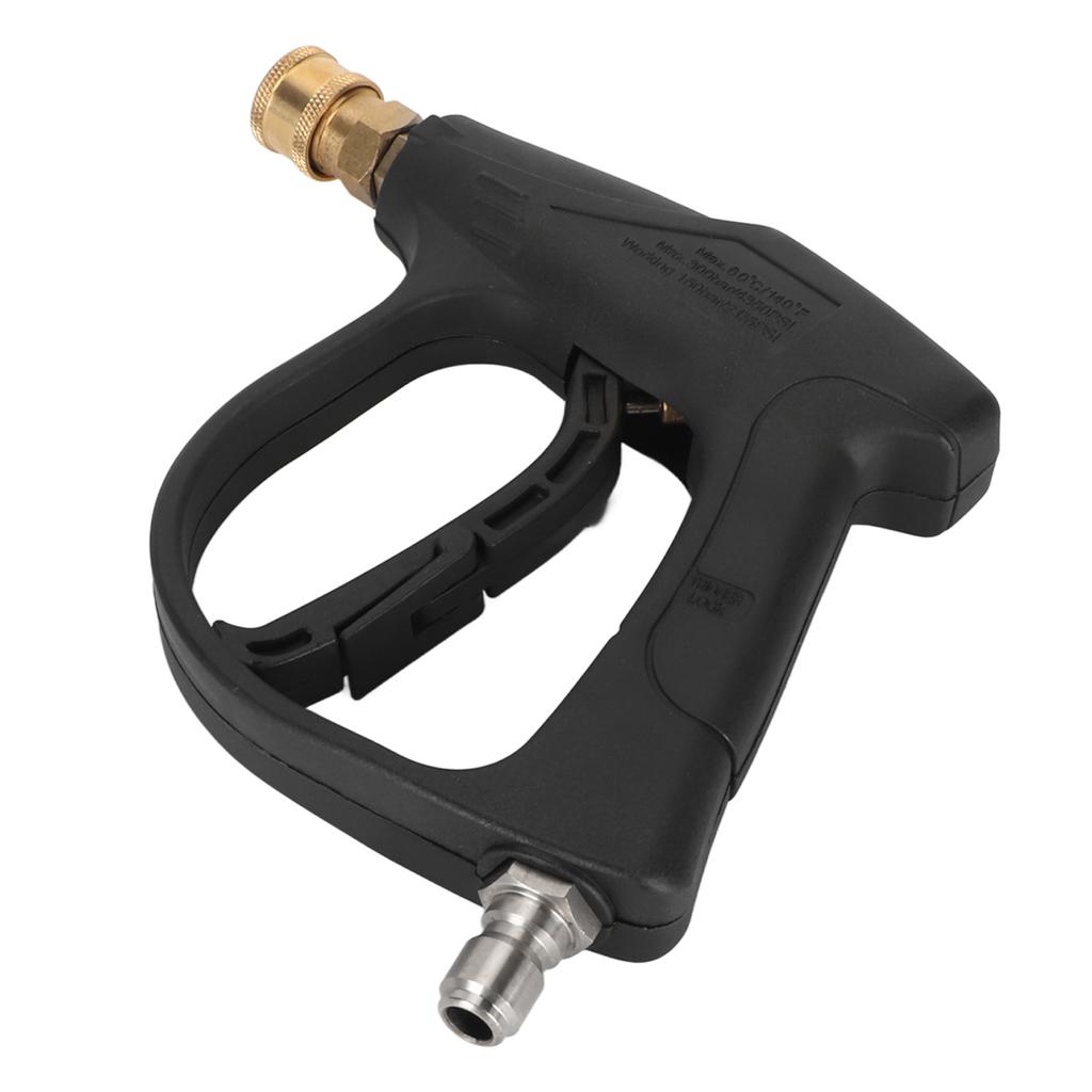 High pressure     grip with 4350psi pure copper coil, quick connector for car cleaning,   nozzle angle, easy to use, suitable for cars