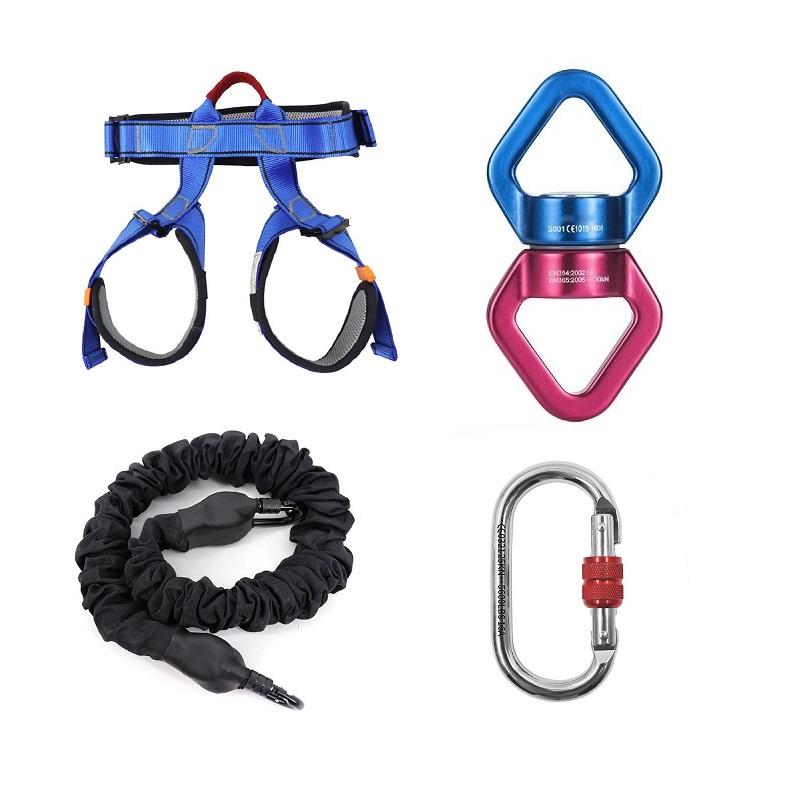 

Детское оборудование для тренировок на банджи для йоги и танцев гравитации 30kg