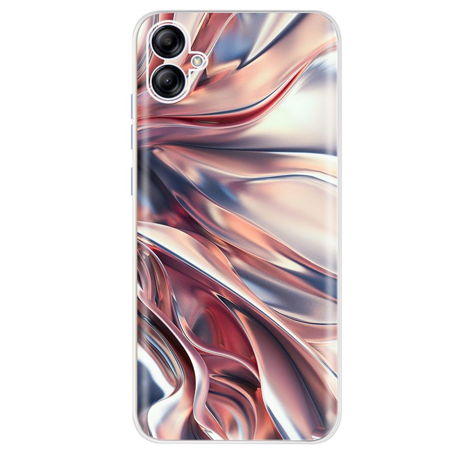 For Samsung Galaxy A04e A04 A04S 2022 Cute Printing Phone Case For SamsungA04 A 04 04e SM-A042F A045F Soft Silicone TPU Cases