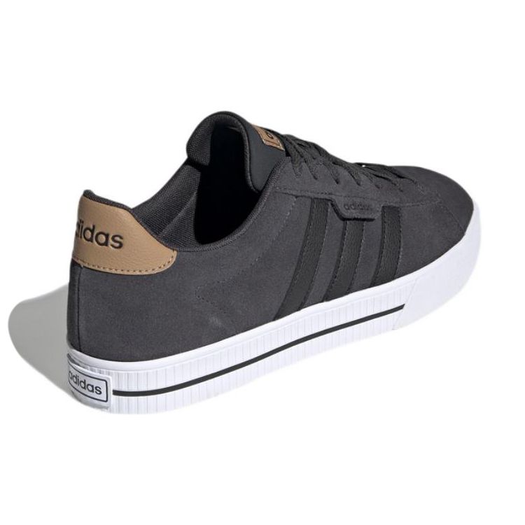 Adidas Neo Daily 3.0 Slip Resistant Lightweight Low Top Skate Shoes Men Sneakers Black Brown FY2923