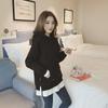 2026 Autumn/Winter Women's Loose Hooded Thick Pullover Sweatshirt, Trendy Two-Piece Style.