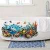 Unterwasserwelt Haie und Tropische Fische Wandaufkleber Wasserdicht Selbstklebend Badezimmer Dekor