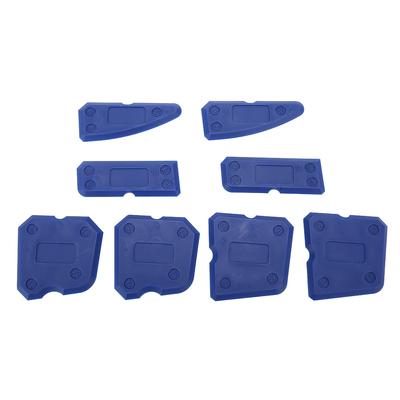 Kit 8 Pezzi Strumenti per Sigillante Silicone Vetro Cemento Raschietto per Sigillante Finitura Sigillatura