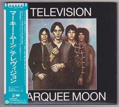 CD FERNSEHEN Marquee Moon WPCR11767 Elektra Rhino 2003 Japan ObiRock Gebraucht