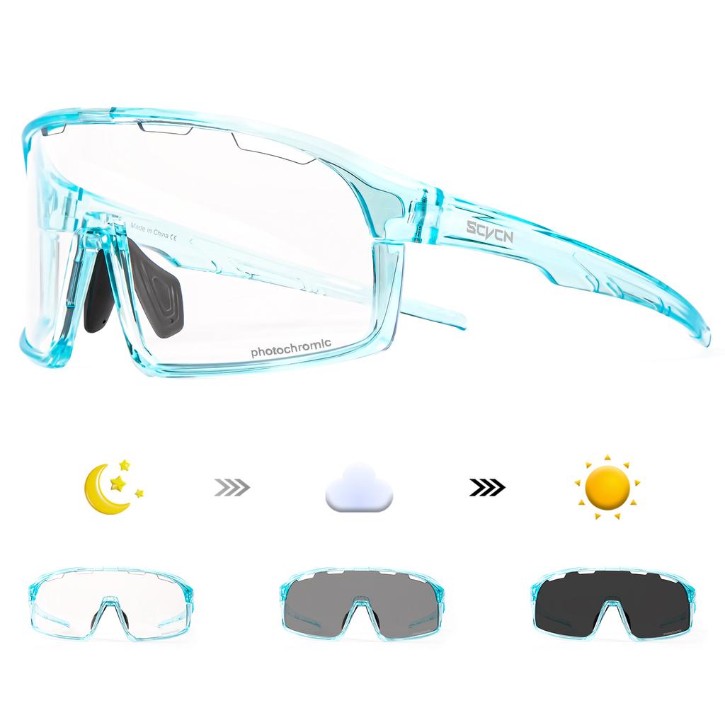 SCVCN Cycling Glasses Outdoor Bicycle Sunglasses for Men UV400 Sports Running Glasses Women MTB Cycling Sunglasses UV400 Hiking