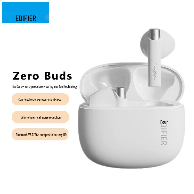 

EDIFIER Zero Buds True Wireless Bluetooth Earbuds