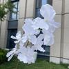 9 Heads Vanda Orchids Artificial Flowers Faux Silk Flowers for Wedding Home Decor Photography Props