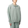 Fear of God Essentials Knit Long-Sleeve Polo Sycamore Men Tops Green 192BT222181F