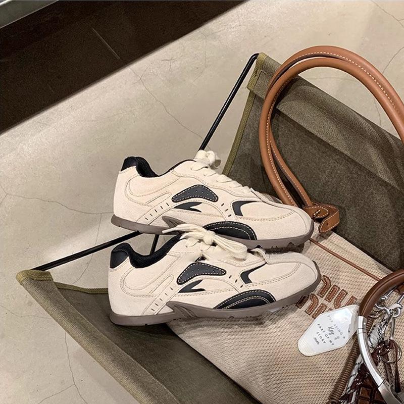 Derselbe koreanische Trainee~ farblich passende Schnürschuhe zur Höhenvergrößerung, Freizeitsport, Moraltrainingsschuhe für Damen, Forrest Gump Schuhe für Damen