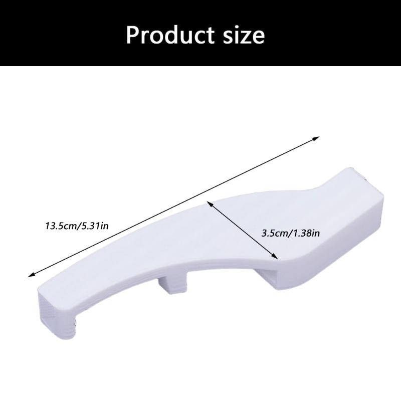 Window Latches 4-Piece Travel Trailer Window Lock Set, Curved Plastic Hook-Shaped Locking Accessories for Camping Window at Camping Stays and Parked
