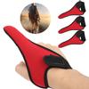 3Pcs Set Fishing Single Finger Protector Antislip Fishing Glove Unisex Elastic Glove