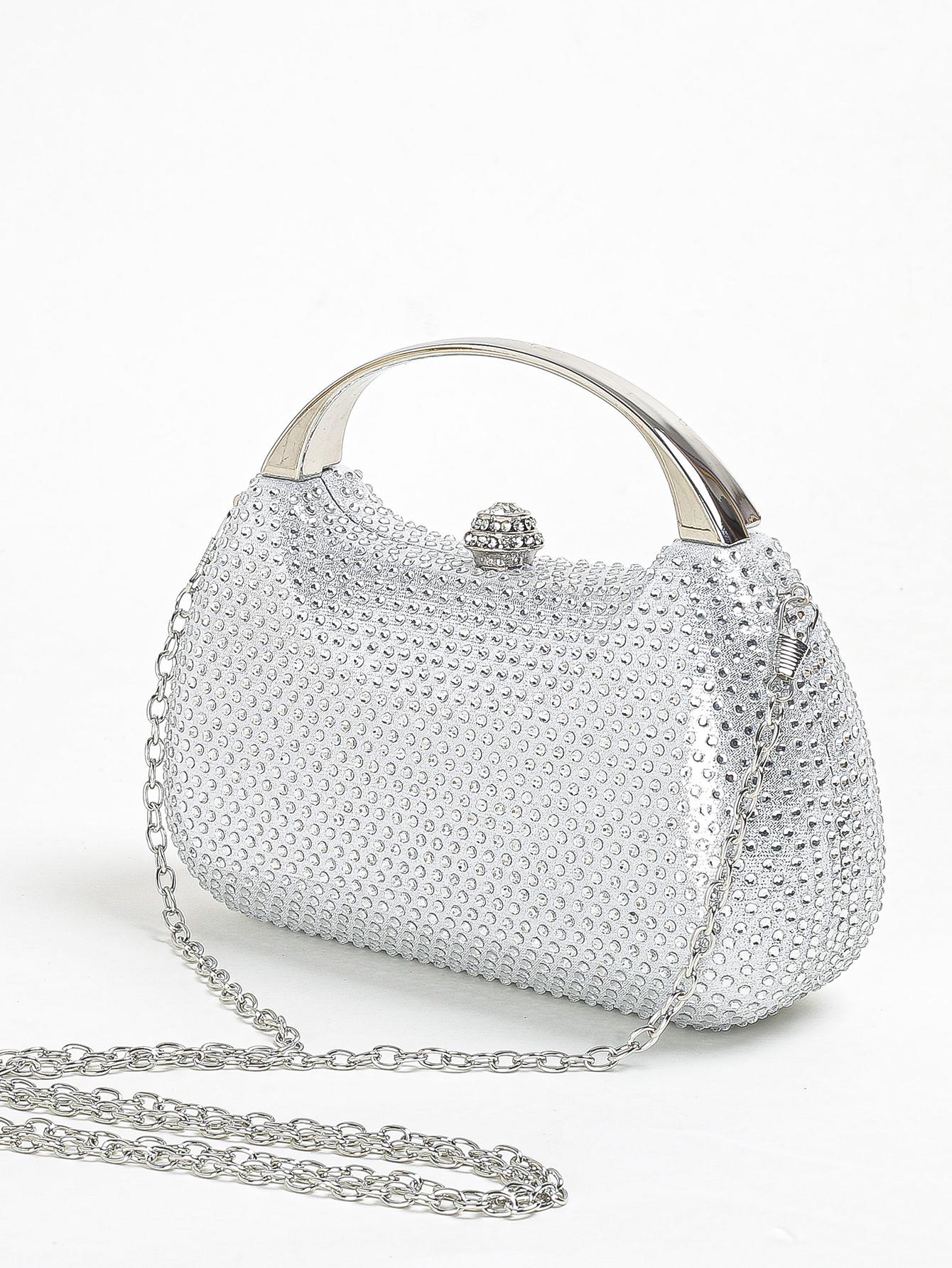 Ladies Luxury Bags Csw003 Women's Mini Diamond Shell Box Handy Dinner Bag