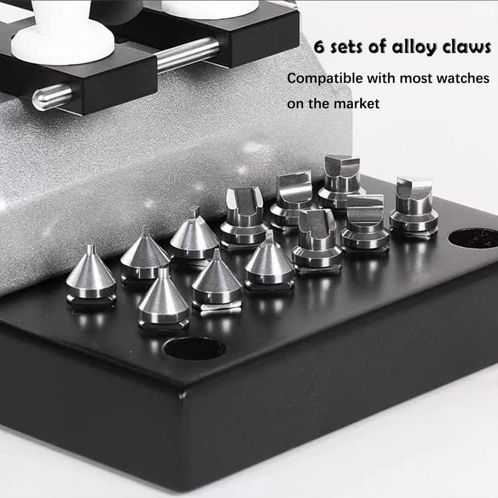 NEW Watch Case Opener 5700# Bench Watch Case Opener With Metal Base Watchmaker Repair Tool for Rolex / Tudor