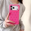 For iPhone 17 Pro Case with Multi Holes Four Corners Shockproof Silicone + PC Phone Back Cover