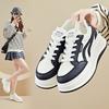 Board shoes women's new autumn with skirts versatile little white shoes thick sole heightening sports shoes niche