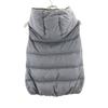 DUVETICA Down Vest 40 Gray Hood Women Used