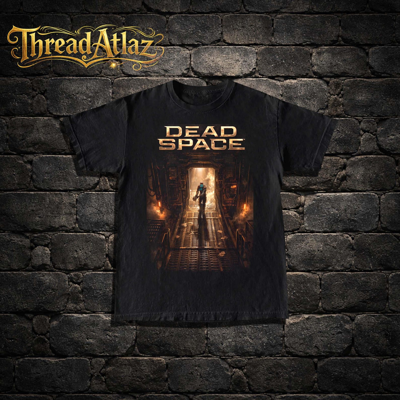 Dead Space Tee – Premium Cotton, Retro Horror Game Shirt S